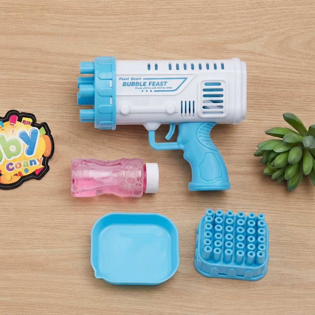 Bubble Bazooka Pro Electric 2 In 1 - Toy Device Designed For Bubble Play And Daily Entertainment Routine